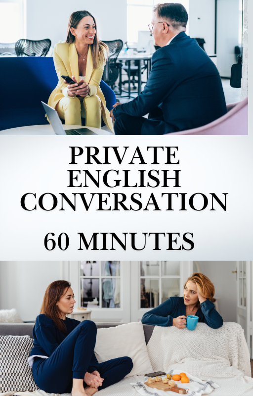 Konwersacje po angielsku – 60 minut
